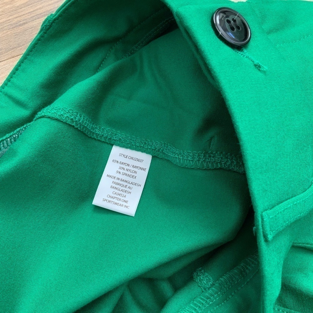 C By One Straight Leg Green Trouser - Picture 10 of 11